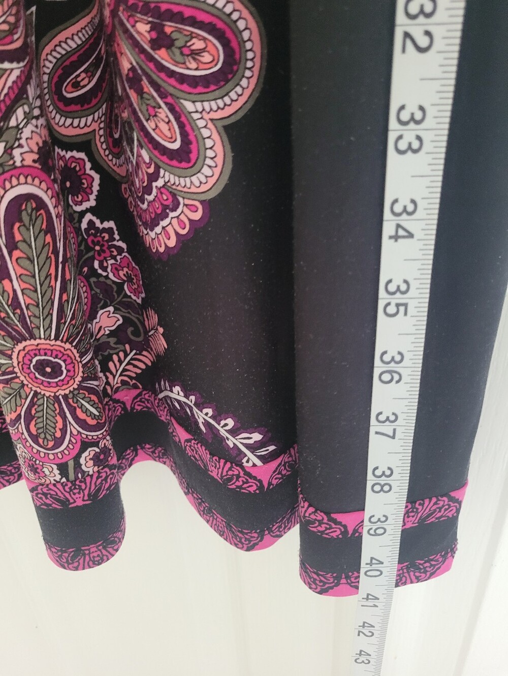 INC Paisley Midi Dresses  in Cream, Purple, Black, Brown, Pink - Picture 11 of 16